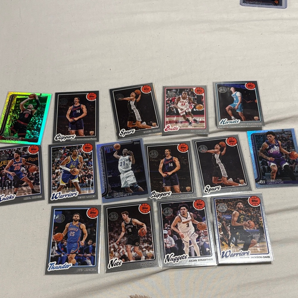 Topps NBA 2025 Silver Inserts Cards
